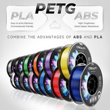 Filamento stampante 3D Creality CR PETG 1,75 mm 1 kg (2,2 libbre) alta precisione inodore