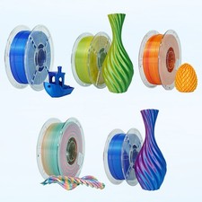Filamento stampante 3D 1,75MM SILK PLA per principianti lotto 1KG più colori