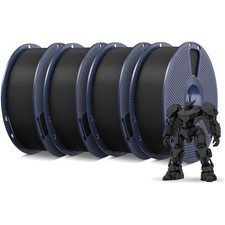 Filamento PETG 1,75 mm 4 kg Nero stampa 3D resistente adesione