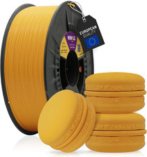 Filamento PLA HD Pastello 1.75Mm Giallo Curcuma, Bobina Da 300G, Filamento per S