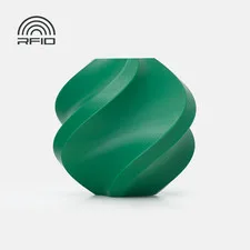 Bambu Lab PLA Basic 1kg Verde Filamento 3D 1.75mm RFID Compatibile AMS
