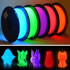 Regalo di Natale Fai da Te, 1,75mm PLA Filamento Luminoso per Stampante 3D, 200g (0,44L)Spool, G