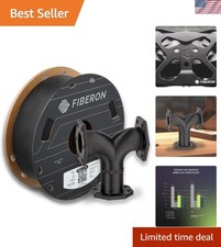 Fiberon PA12-CF10 Filamento Nylon Fibra di Carbonio 1,75mm, 0,5kg - Resistenza Superiore