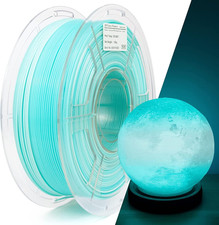 Filamento 1.75Mm 1Kg, Traslucido PETG Bianco Blu Filamenti per Stampa 3D, Alta V