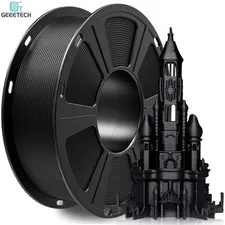 Geeetech 1,75 mm PLA filamento stampante 3D 1 kg nero filamento regolare PLA DE