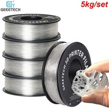 5 kg Geeetech TPU filamento stampante 3D trasparente 1,75 mm 1 kg/rotolo alta elasticità