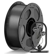 ANYCUBIC Filamento PETG 1,75 mm, Traslucido e Vibrante, Grigio Traslucido 1KG |