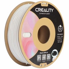 Creality Filamento per Stampante 3D,Gesso Bianco CR-PLA Gesso Opaco Bianco Creality