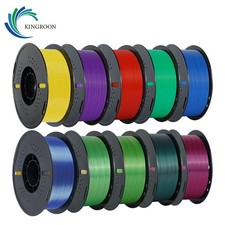 1 kg filamento stampante 3D PLA PETG seta opaca 1,75 mm FDM nero bianco rosso grigio