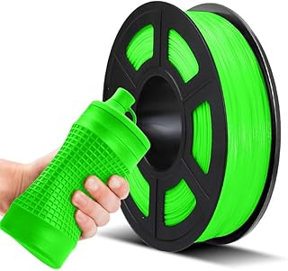 JAYO Filamento flessibile in TPU per stampante 3D, 1,75 mm, precisione dimensionale +/- 0,03 mm, bobina da 0,5 kg, 1,75 mm, TPU verde