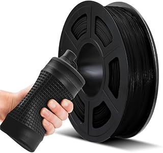 JAYO Filamento TPU 1,75 mm, Nero, 0,5 KG/500 G, Flessibile, Shore 95A, Precisione +/-0,02 mm