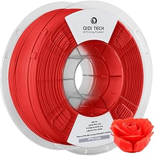 QIDI TECH Filamento PETG-Tough Stampante 3D, Resistente Filamento PETG 1,75mm, Filamento di Stampa 3D 1Kg (2,2 lbs), Adatto per la Stampa ad Alta Velocità, Arancione