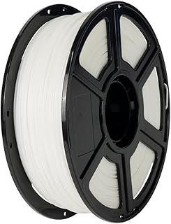 FLASHFORGE ABS PRO Filamento per stampante 3D, filamenti tenaci e resistenti al calore, bobina da 1 kg (2,2 libbre), precisione dimensionale +/- 0,02 mm, filamento ABS forte e durevole (Trasparente)