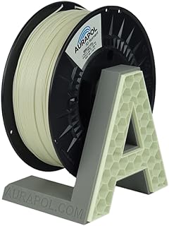 AURAPOL ASA Filament 1.75mm, 3D Printer Filament 850g, Accuracy 1.75mm +/- 0.02mm, High Quality 3D Filament Compatible FDM (FFF) 3D Printers, Natural