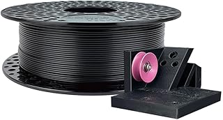 Filamento per stampante 3D AzureFilm ABS Plus da 1,75 mm – Bobina da 1 kg – Resistente agli urti – Durevole e resistente al calore – Ideale per stampe funzionali e industriali (Nero, 1kg)