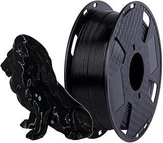 CC3D PETG+ Plus Filamento Nero 1KG 1.75mm Stampante 3D Filamento FDM Materiali di Stampa 3D PETG+Colore Nero