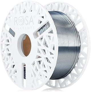 BASICFIL PLA SILK 1.75mm, 500 gr, filamento per stampante 3D, Rosa