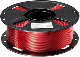 CC3D Standard PETG Filamento Rosso Trasparente 1.75mm 1KG FDM Stampante 3D Filamento Materiali di Stampa 3D PETG Rosso Traslucido 113556