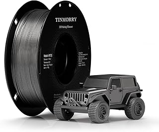 TINMORRY PETG Metallic Filament 1.75mm 3D Printing Rapid PETG 1kg Space Grey Metallic