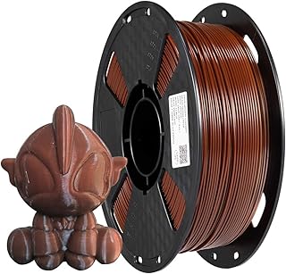 CC3D Colore standard di Brown del filamento PETG di Brown 1KG 1.75mm 3D dei materiali di stampa FDM 3D del filamento PETG di Brown