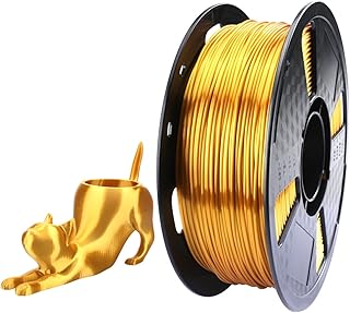 CC3D Filamento di Seta TPU Oro 1.75mm 1KG Oro Metallizzato Lucido 57D TPU Filamento Materiali di Stampa 3D