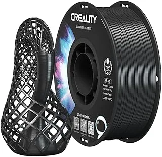 Creality ABS Filament 1.8mm, Strong 3D Printer Filament with High Strength, Low Odor and Non-Toxic, Stable Shape and Shock Resistant, 1kg Spool, Black