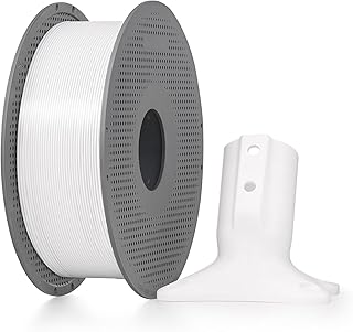 Bambu Lab ABS – Filamento 3D 1.75 mm, Alta Resistenza Agli Urti, Minore Warping/Cracking, Compatibile AMS/AMS Lite, per Parti Funzionali, Bobina, 1kg, Bianco