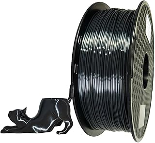 CC3D Filamento TPU Seta Nero 1,75 mm 1kg materiali di stampa 3D FDM filamento di seta TPU flessibile per stampante 3D 57D TPU più duro del filamento di seta 98A