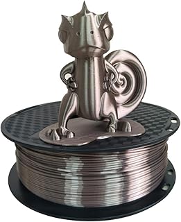 Pla Filament 1.75mm Silk Rose Gold 1kg Spool Wire Pla Filament for 3D Printers Dark Color Metallic Metallic Metal Coffee Brown Chocolate 3D Printing Materials CC3D Silk PLA