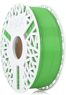 ROSA 3D Filament ABS+ 1.75 mm for 3D Printer - Printing Materials - Technical Filaments 3D Printers - Filament Printing Materials - Green Wire 1 kg