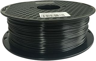 Black PC Filament 1.75mm 3D Printer Filament 1kg Spool 2.2lb Dimensional Accuracy +/- 0.05mm Polycarbonate Material 3D Printing