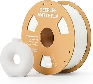 Deeplee Matte PLA 1.75mm 1kg Bianco