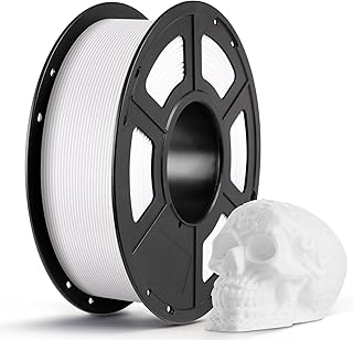 ANYCUBIC PLA Filamento per Stampante 3D, Identificazione Intelligente Filamento PLA per Stampante 3D 1,75 mm Precisione Dimensionale +/- 0,02 mm(Bianco Brillante, 1KG)
