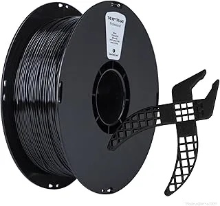 kexcelled TPU 64D 3D Printer Filament 1.75 mm +/- 0.05 mm, High Hardness, Wear-resistant, Suitable for Many FDM Printers, 1 kg (2.2 lbs), Black