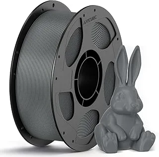 ANYCUBIC PETG Filament 1 kg, Diameter 1.75 mm, High Temperature Resistance, Compatible with Various 3D Printers for Quality Projects, Textured Grey