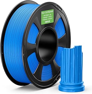 DEEPLEE PLA+ 2.0 Filament 1.75mm, High Tenacity and Smooth Finish, 1kg Spool Light Blue, Accuracy ±0.2mm for FDM 3D Printers