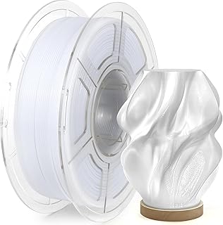 IEMAI PETG Filament 1.75 mm 1 kg, Translucent PETG White Filament for 3D Printing, High Speed Printing, Dimensional Accuracy +/- 0.02 mm