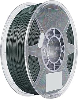 Compatible with eSUN 1.75mm 1kg PETG Carbon Fiber 3D Filament High Strength Compatible with Bambu Lab FDM(BlackishGreen) 3D Printer