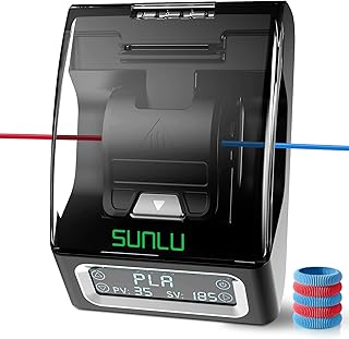 SUNLU Connettore Filamento con 200 Tubi PTFE, SUNLU Filamento Connector per Filamento Stampante 3D 1.75mm Fino a 240 °C, Compatibile con Filamento PLA TPU PETG ABS PA Nylon, Facile da usare