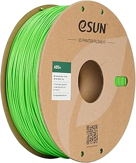 eSUN Filamento ABS+ 1.75mm, Filamento per Stampante 3D ABS Plus, Precisione Dimensionale +/- 0.05mm, Bobina da 1kg (2.2 libbre) Filamento per Stampa 3D per Stampanti 3D, Picco Verde