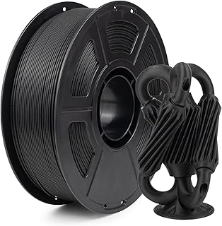 1KG PA-CF Nylon Filament, 1.75mm Enhanced Nylon Filament, 20% Carbon Fiber Filled Reinforced Filament for 3D Printer