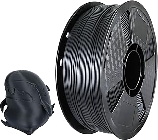 CC3D HIPS Filament Black 1.75mm 1kg 3D Printing Material FDM White Colour Matte Black