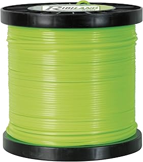 Ribimex PRDFC060X40CR High Density Nylon Square Trimmer Line 60m 1kg Spool Diameter 4mm Heavy Duty Heavy Duty