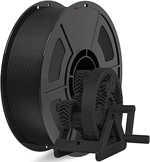 IEMAI PETG Carbon Fiber Filament, PETG Filament 1.75mm, 3D Printer Filament, PETG Filament Filled 20% Carbon Fiber, 1kg Spool Matte Black