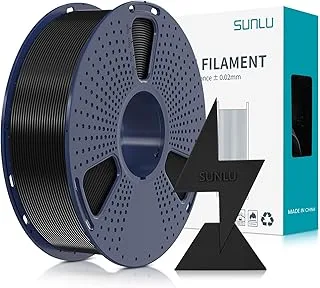 SUNLU High Speed PLA Filament 1.75mm, High Flow Fast 3D Printer Filament, Designed for Fast 3D Printing, Dimensional Accuracy +/- 0.02mm, HS-PLA Filament, 1kg Black