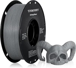 TINMORRY PETG GF Filament for 3D Printer 1.75 mm 1 kg, Frosted Grey
