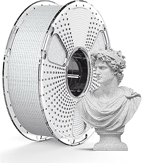 SUNLU Filamento PLA marmorizzato ad alta velocità da 1,75 mm, buon confezionamento sottovuoto per stampante 3D, filamento per stampa 3D, precisione dimensionale +/- 0,02 mm, bobina da 1 kg, 330 metri,