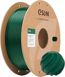 eSUN PLA+ Filament 1.75mm, 3D Printer Filament PLA Plus, Dimensional Accuracy +/- 0.02mm, 1kg Spool (2.2lbs) 3D Printing Filament for 3D Printer, Pine Green