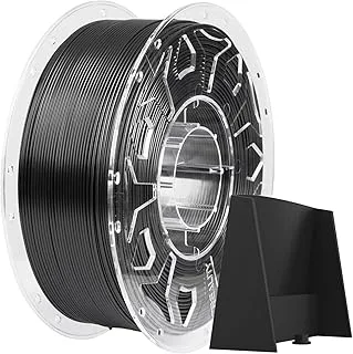 Creality ASA - Filamento per stampante 3D, 1,75 mm, nero, 1 kg, resistente ai raggi UV e alle intemperie, per esterni, resistente al calore fino a 100 °C, stampa ad alta velocità