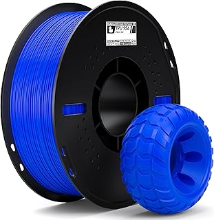 ELEGOO TPU 95A 3D Printer Filament 1.75mm Blue 1kg, TPU Soft Flexible Filament for 3D Printing, 1kg Spool Compatible with Most FDM 3D Printers